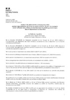 Arrêté Préfectoral temporaire