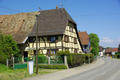 Maison à colombage à Manspach